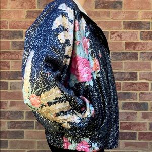 Reversible bomber jacket